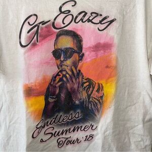 G Eazy Concert Shirt Size‎ M, 2018